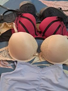 Combo Of Four Imported Fabric Bra