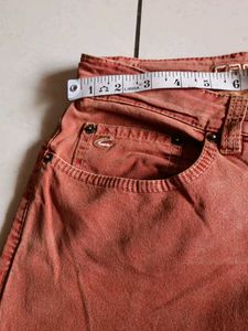 Vintage Orange Corduroy Pants