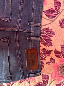 denim man blue jeans with good condition