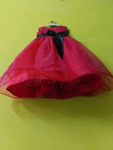 4-6 Years Red Dress