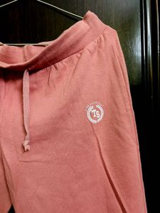 Peach Casual Joggers
