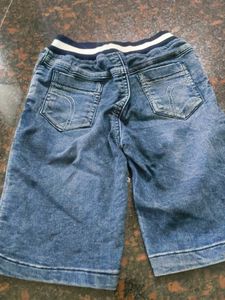 Boy&#39;s &#39;Goal&#39; Denim Shorts
