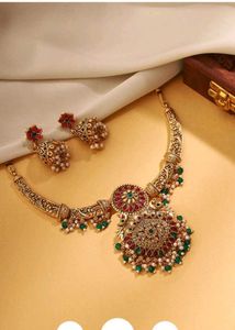 Priyaasi jewellery gold plated temple