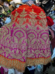 Shaded Lehenga Full Set