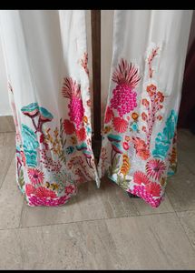 Floral Embroidered Duster shrug