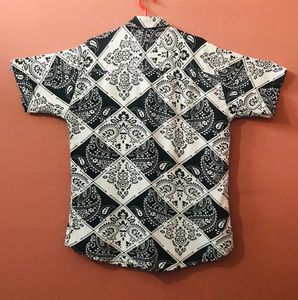 Printed Short Sleeve Shirt