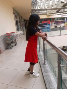 red summer partywear dress for womens &amp; girls