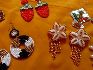 Handmade Beaded Earrings Collection
