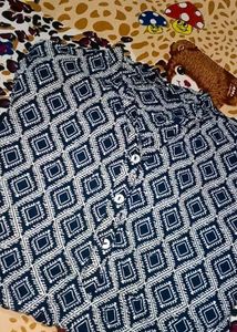 Patterned Casual Shirt