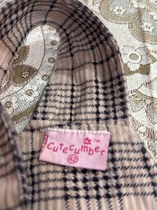 Cute Plaid Jumper Dress