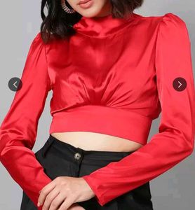 Satin Blouse Top..
