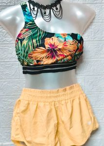 One Shoulder Bikini Talk For Small To Medium Size