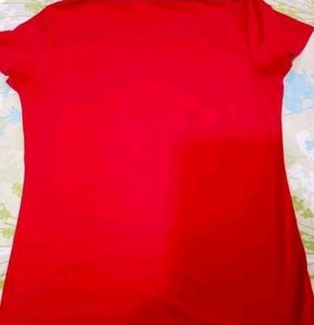 Nike Red Graphic Tee