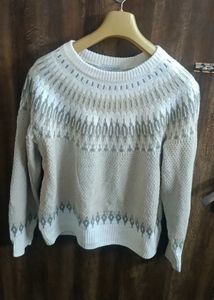 Negotiable : Patterned Knit Sweater