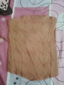 Stylish Brown Tie-Front Top