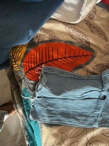 Light Blue Casual Pants