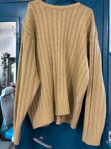 Knitted Acrylic blend Pullover🍁
