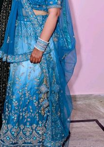 Heavy Stone Work Lahenga