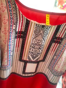 Red Kurta For Women