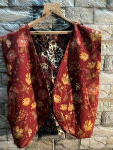 Reversible Cotton Printed jacket