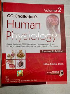 Human Physiology (CC Chatterjee) Volume 1&amp;2