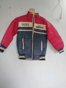 Pink &amp; Blue Puffer Jacket 2in1