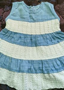 Cute Blue &amp; White Dress