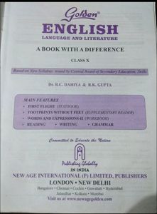 Class 10th English Golden For Session 2023-24