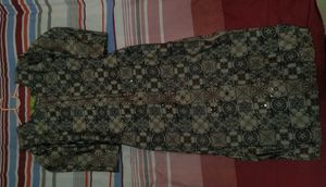 Olive Green Suit Salwar