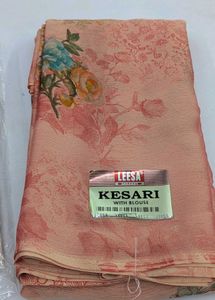 Floral Print Saree with Blouse