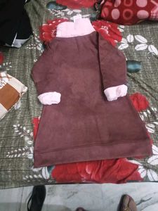 Cozy Faux Suede Dress