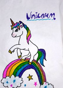 Unicorn painting 🦄
