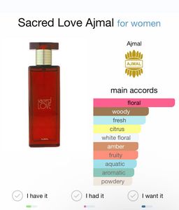 SACRED LOVE BY AJMAL(women’s perfume)