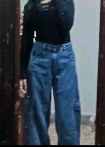 Wide Leg Jeans From SARFARAAS
