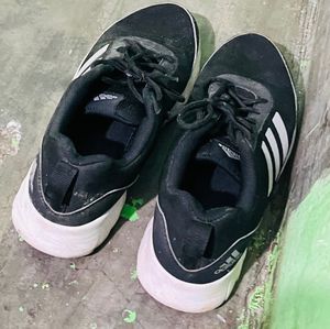 Adidas Running Shoes - Black &amp; White