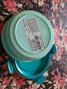 Teal Food Container