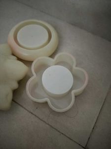 Set of 4 flower Candle Holders MOULD