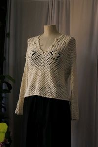 Crochet Knit Sweater