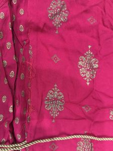 Traditional Magenta Kurta Dress