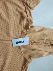 Cozy Brown Knit Jacket
