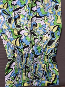 Abstract Printed Tube Jumpsuit