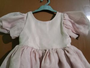 Pink Dress with Sleeves