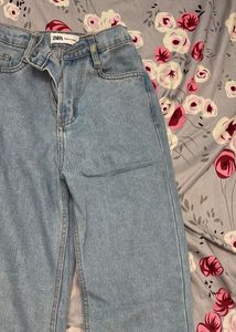 Zara Blue Denim Jeans