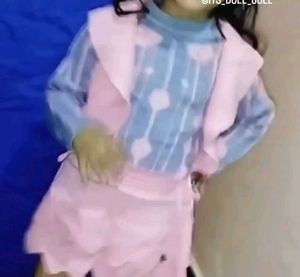 Stylish Girl&#39;s winter dress