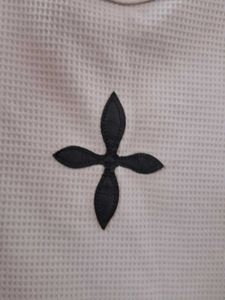 Beige Embroidered Top