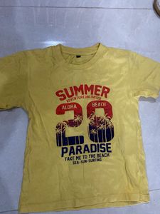 Lemon Yellow T Shirt