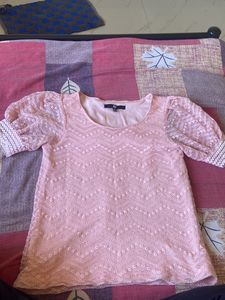 Fig Pink Top Like New