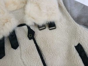 Cute Shearling Moto Jacket