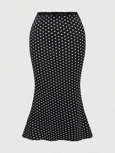 Polka Dot Maxi Skirt🌹❤️