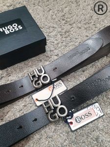 Hugo Boss Black Leather Belt